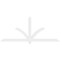 Ekena Millwork Redmond Architectural Grade PVC Gable Bracket, 96"W x 40"H x 2"D x 4"F, 10/12 Pitch GBP096X40X0204RED00 - alternate 4